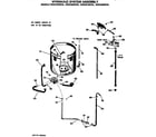 GE WWC9000FDL hydraulic system assembly diagram