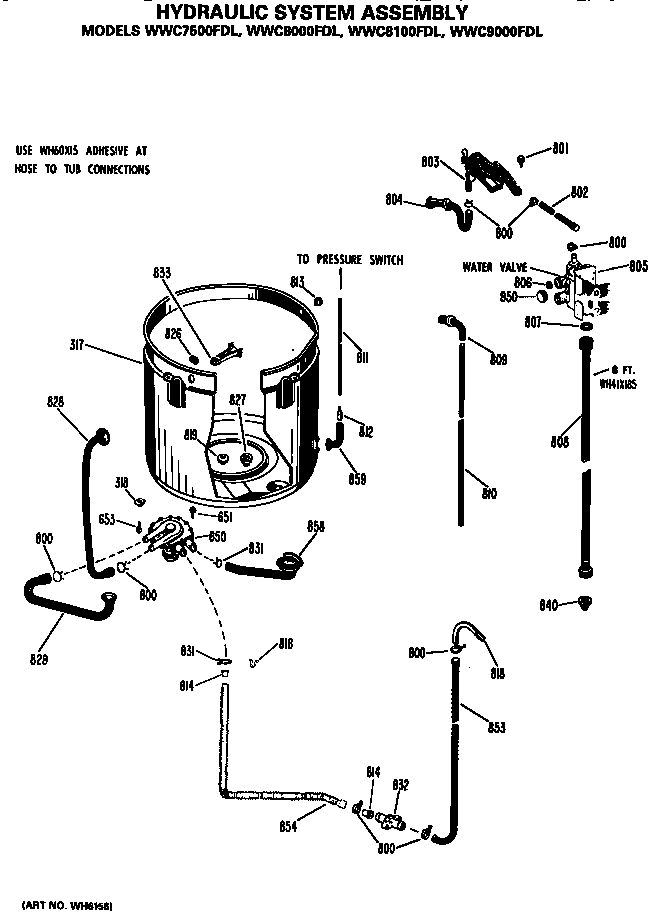 Hydraulic system assembly