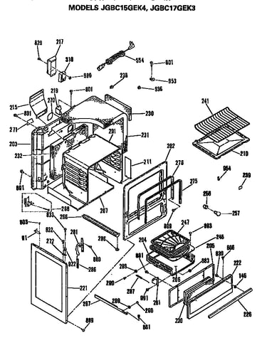 Oven cabinet