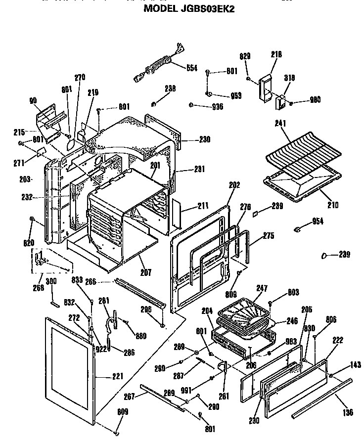 Oven cabinet