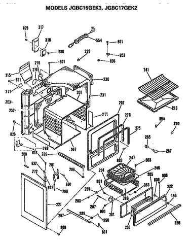 Oven cabinet