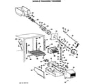 GE TBX22RMRRAD freezer section diagram