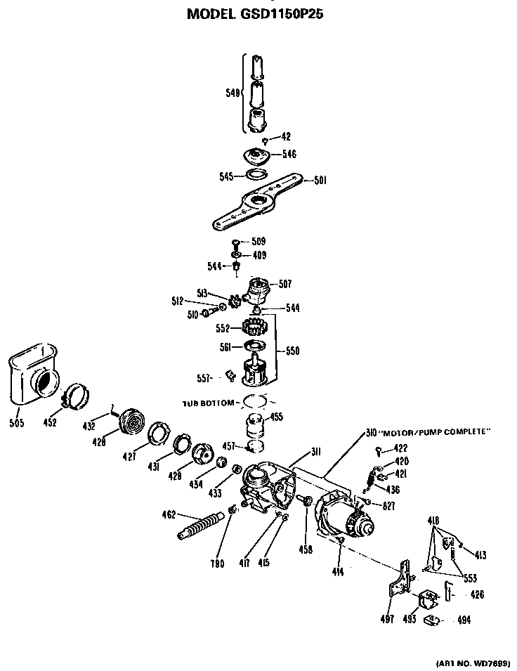 Motor/pump