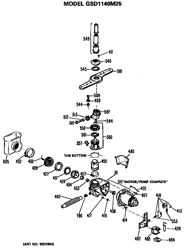 Motor/pump