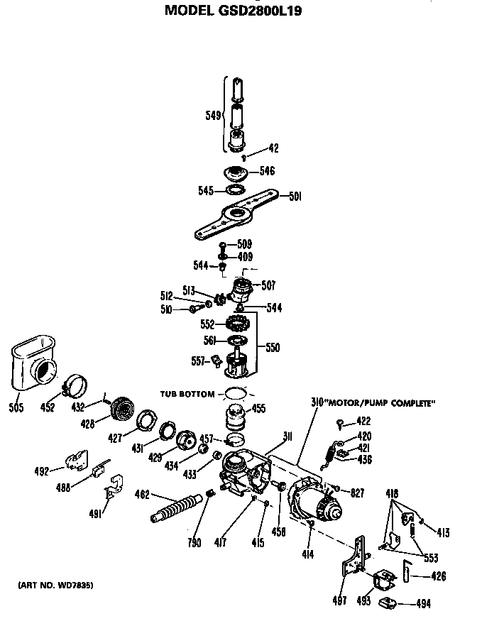 Motor/pump