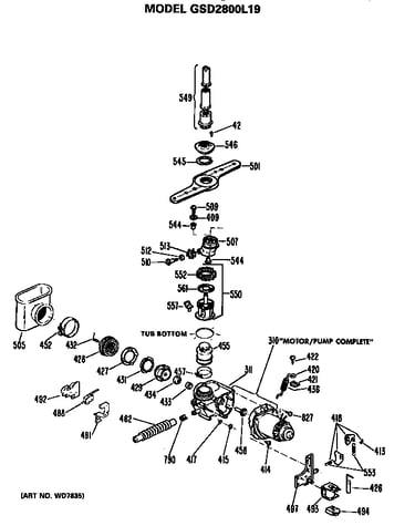 Motor/pump