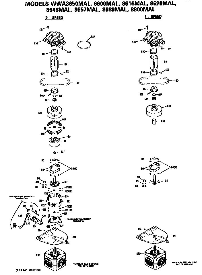 1 AND 2 SPEED MOTORS