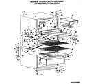GE TB13SLCRAD cabinet diagram