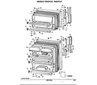 GE TBX24TLMRAD doors diagram