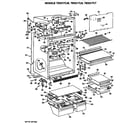GE TBX21TLMRAD cabinet diagram