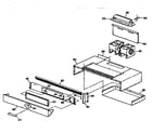 GE JHP70G*M1 blower assembly diagram