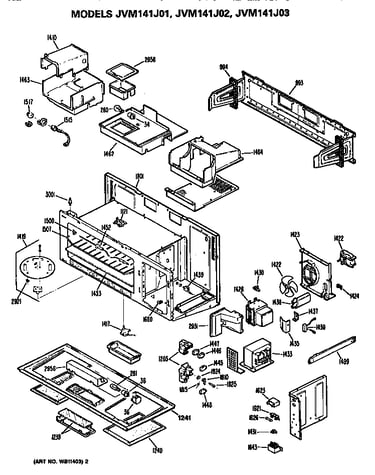 Internal parts