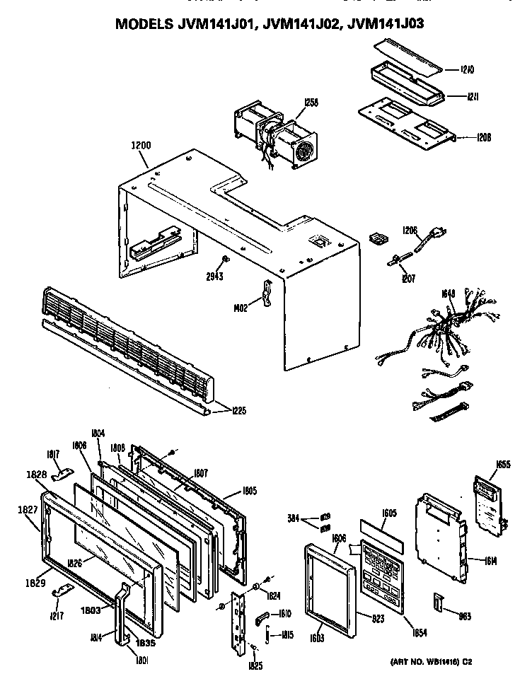 Controls and door
