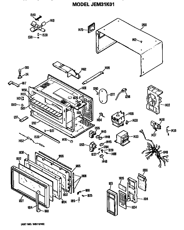 MICROWAVE PARTS