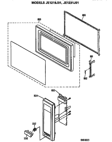 Door/control panel