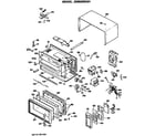 GE JEM26WH01 microwave parts diagram