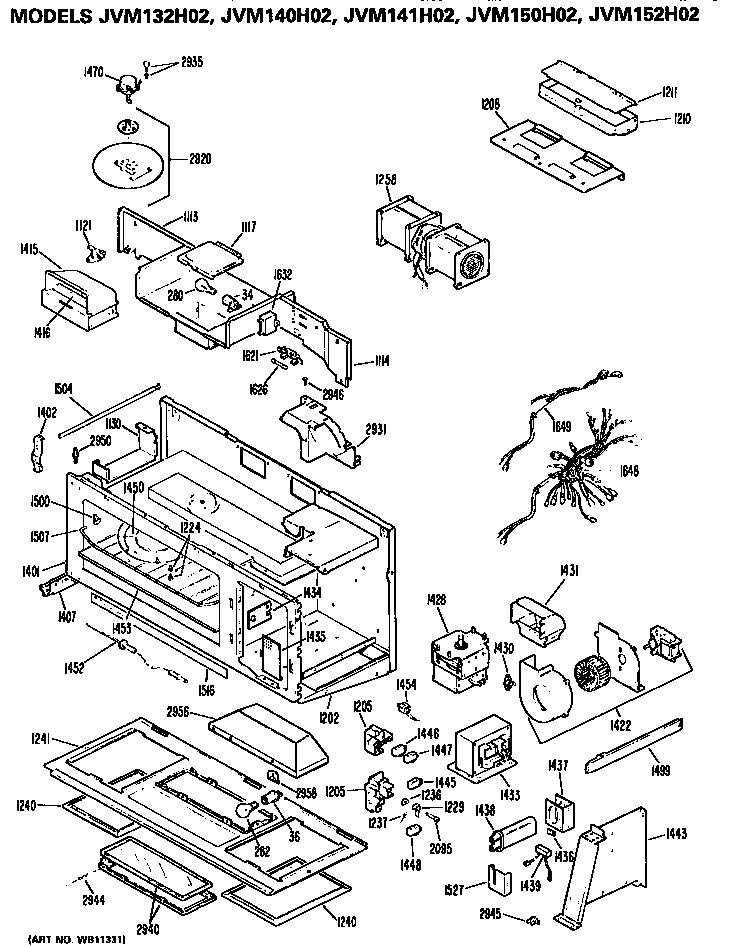 MICROWAVE PARTS