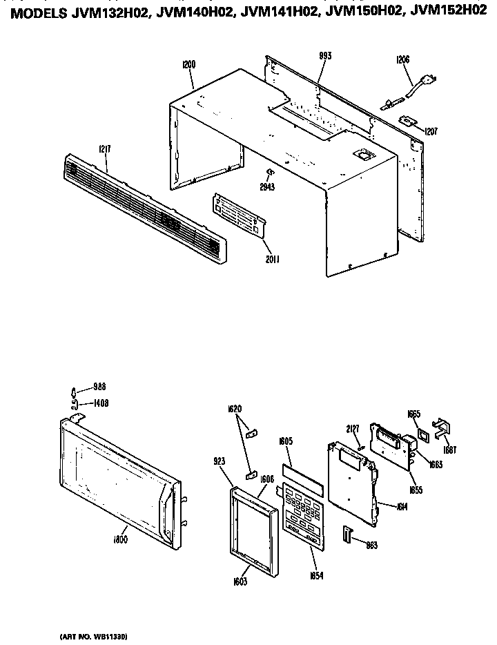 Door/control panel