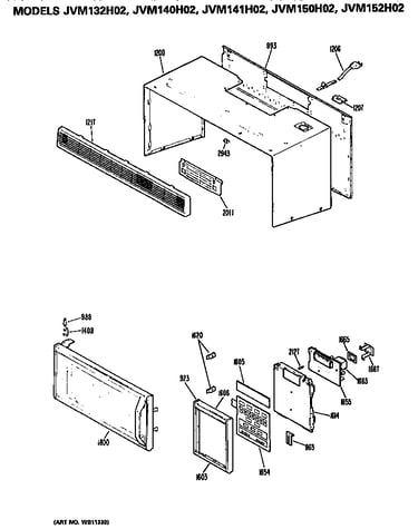 Door/control panel