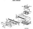 GE JHP63G*M1 blower assembly diagram