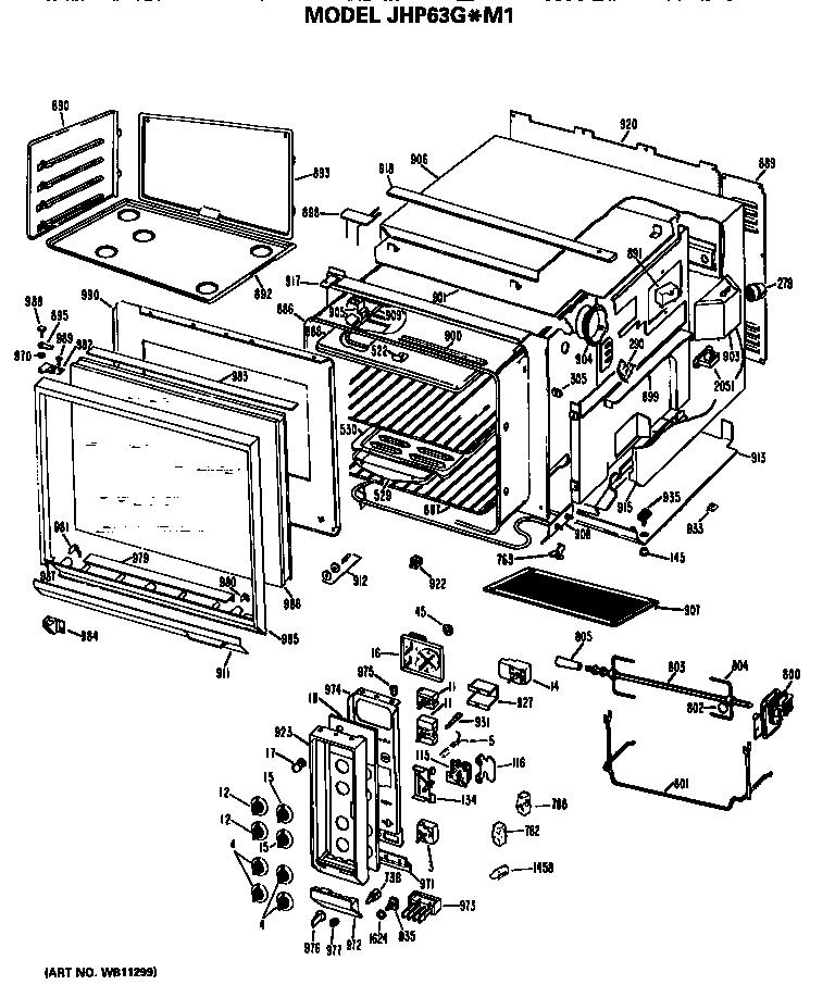 Upper oven