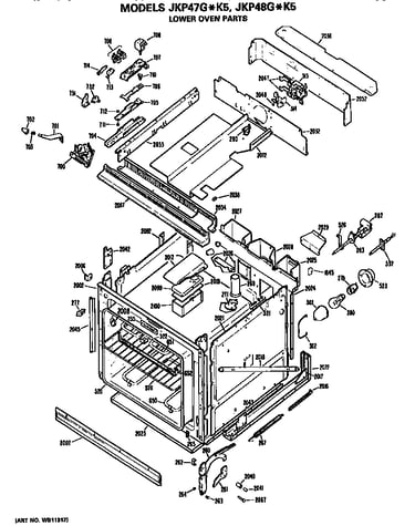 Upper oven