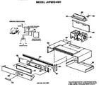 GE JHP62G*M1 blower assembly diagram