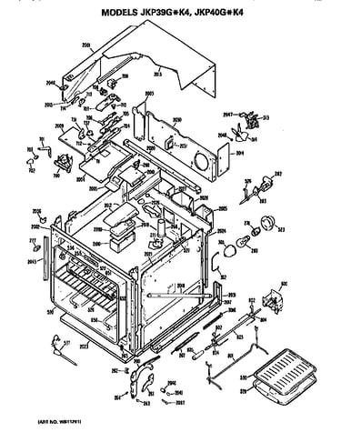 Upper oven