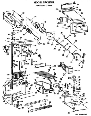 Freezer section
