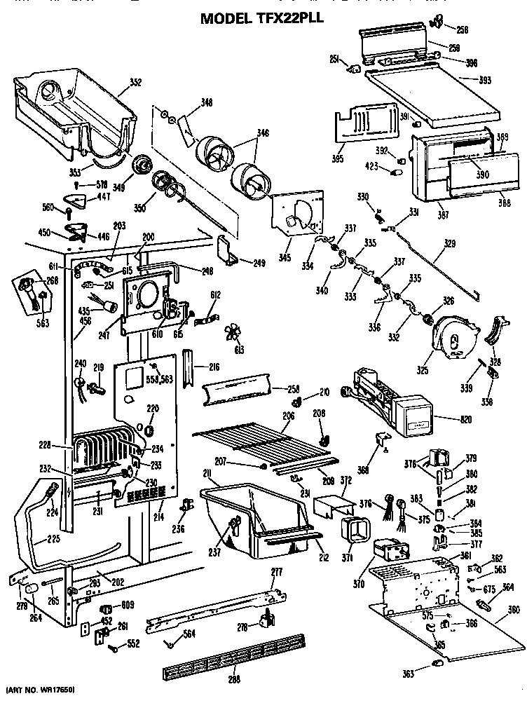 Freezer section