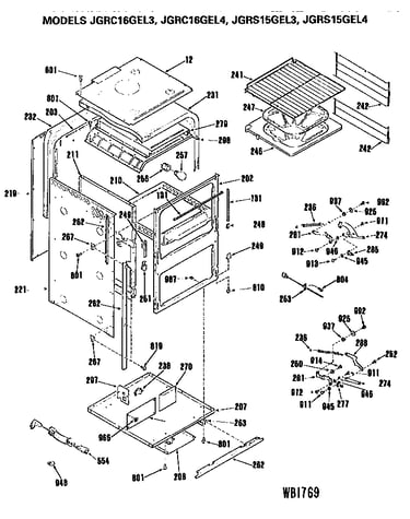 Oven cabinet