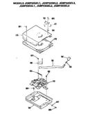 Door latch and lock box assembly