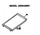 GE JP672B9N1 accessory modules diagram