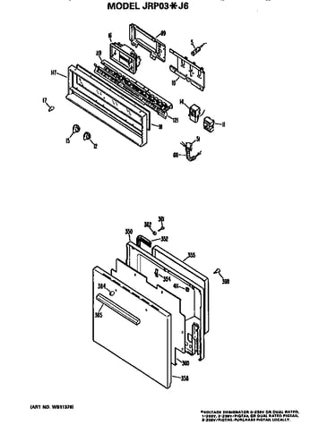 Control and door