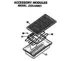 GE JP370B9N1 accessory modules diagram