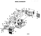 GE ASV08AAM1 unit parts diagram