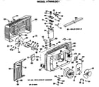 GE ATM06LBC1 unit parts diagram