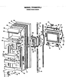 Refrigerator door