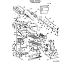 GE TFX27ELJ freezer section diagram