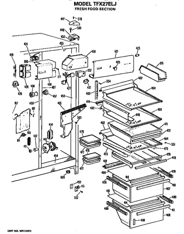 Fresh food section