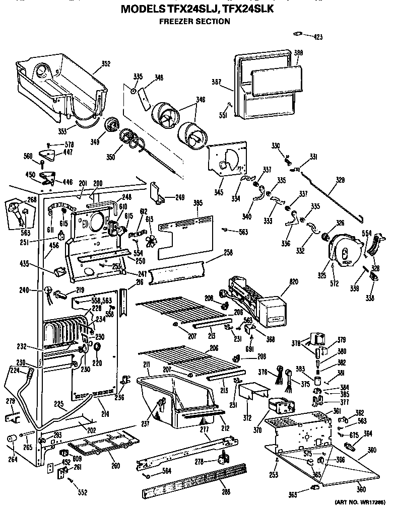 FREEZER SECTION