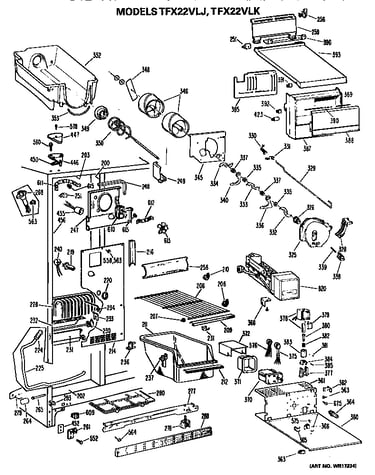 Freezer section