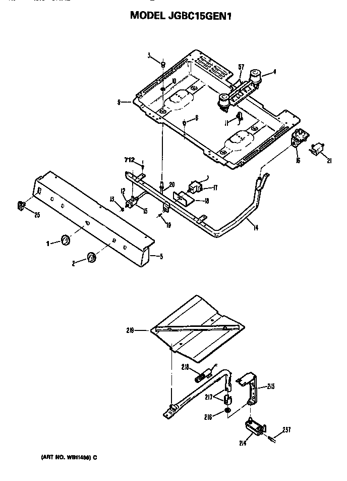 Box burner and control panel