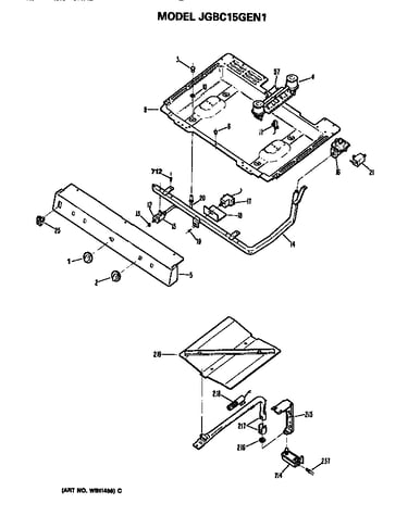 Box burner and control panel