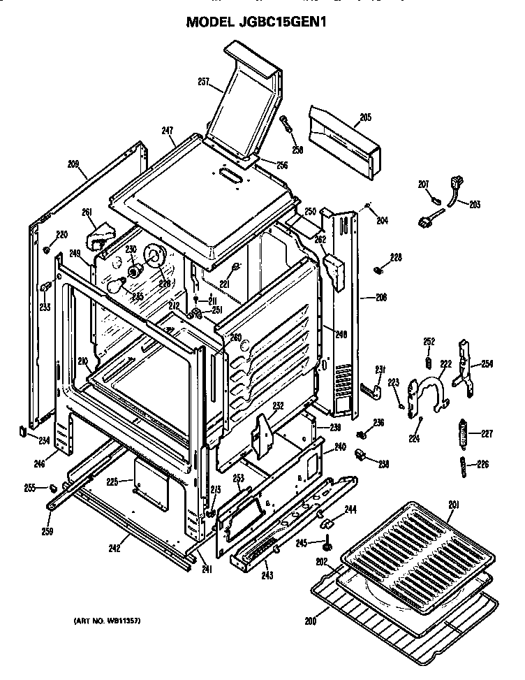 Oven cabinet