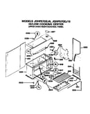 Upper oven body/control panel