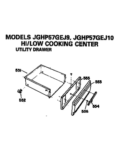 Utility drawer