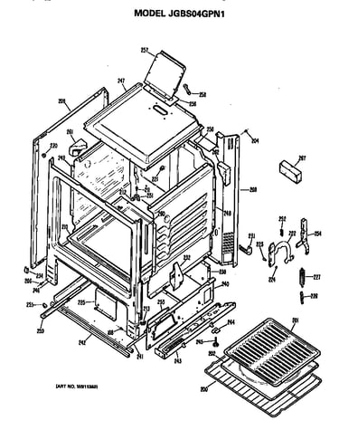 Oven cabinet
