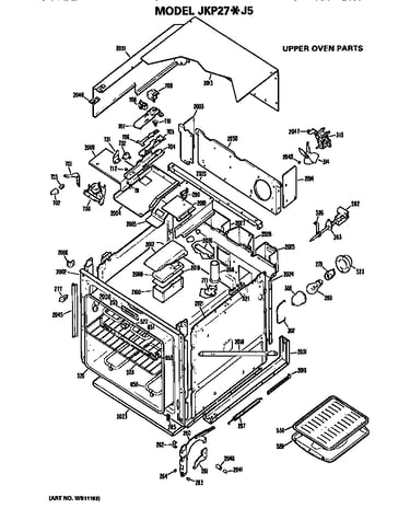 Upper oven