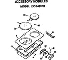 GE JP378B9N1 accessory modules diagram